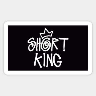 Short King (white print) Sticker